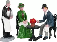 Lemax café society s/4 kerstdorp figuur type 5 Caddington Village 2020