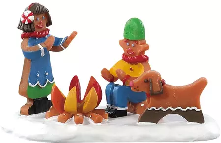 Lemax campfire cookies kerstdorp figuur type 4 Sugar 'N' Spice 2018