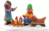 Lemax campfire cookies kerstdorp figuur type 4 Sugar 'N' Spice 2018