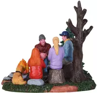 Lemax campfire music kerstdorp tafereel Vail Village  2015 - afbeelding 2