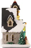 Lemax candlelight church verlicht kersthuisje Caddington Village 2025 - afbeelding 3