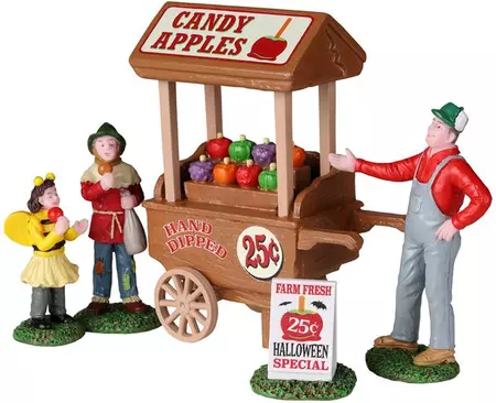 Lemax candy apple cart s/5 halloween figuur Spooky Town 2022