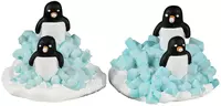 Lemax candy penguin colony, set of 2 kerstdorp figuur type 3 Sugar 'N' Spice 2023