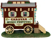 Lemax caravan music festival kerstdorp tafereel Carnival 2024 - afbeelding 1