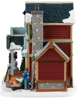 Lemax castle rock ski outfitters verlicht kersthuisje Vail Village 2026 - afbeelding 3