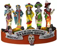 Lemax catarinas fashion show tafereel Spooky Town 2023 - afbeelding 1
