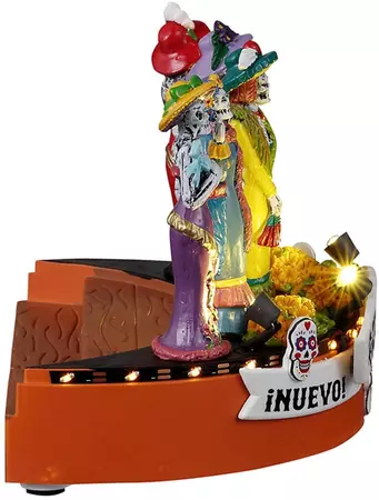 Lemax catarinas fashion show verlicht tafereel Spooky Town 2023 - afbeelding 2