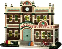 Lemax century high school verlicht kersthuisje Caddington Village 2016 - afbeelding 3