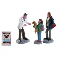 Lemax charley the vet s/4 kerstdorp figuur type 3 2018