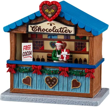 Lemax chocolatier kersthuisje Caddington Village 2026 - afbeelding 1