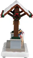 Lemax christmas bells are ringing bewegend kerstdorp tafereel Caddington Village 2026 - afbeelding 2
