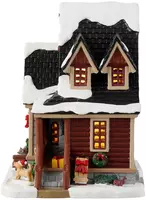 Lemax christmas cabin verlicht kersthuisje Vail Village 2023 - afbeelding 3