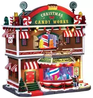 Lemax christmas candy works kersthuisje Caddington Village 2017