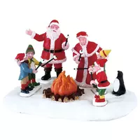 Lemax christmas celebration kerstdorp tafereel Santa's Wonderland 2018 - afbeelding 1