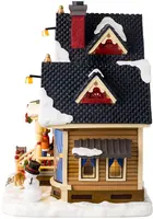 Lemax christmas eve at grandma's verlicht kersthuisje Caddington Village 2024 - afbeelding 3