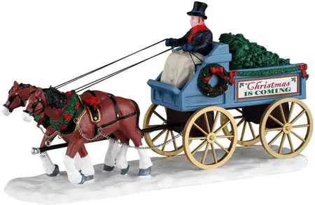 Lemax christmas is coming kerstdorp tafereel Caddington Village 2026 - afbeelding 1