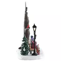 Lemax christmas moon verlicht kerstdorp tafereel Vail Village 2018 - afbeelding 3