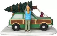 Lemax christmas tree transport kerstdorp tafereel Jukebox Junction 2014 - afbeelding 3