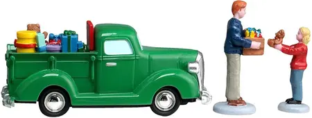 Lemax church toy drive kerstdorp tafereel 2026 - afbeelding 4