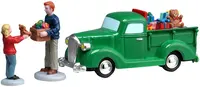 Lemax church toy drive kerstdorp tafereel 2026 - afbeelding 1