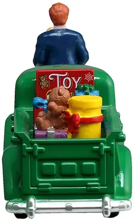 Lemax church toy drive kerstdorp tafereel 2026 - afbeelding 3