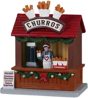 Lemax churros kersthuisje Caddington Village 2026 - afbeelding 1