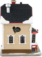Lemax coco's cat grooming spa verlicht kersthuisje Caddington Village 2024 - afbeelding 2