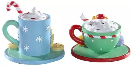 Lemax cocoa and cookies, set of 2 kerstdorp tafereel Sugar 'N' Spice 2019 - afbeelding 4