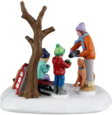 Lemax cocoa time kerstdorp tafereel 2025 - afbeelding 4