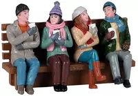Lemax coffee and friends kerstdorp figuur type 4 2021