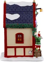 Lemax comet's den verlicht kerstdorp tafereel Santa's Wonderland 2025 - afbeelding 3