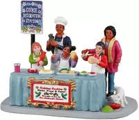 Lemax cookie decoration station kerstdorp tafereel Caddington Village  2022