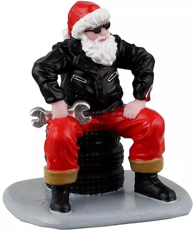 Lemax cool santa kerstdorp figuur type 2 2022
