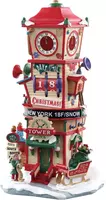 Lemax countdown clock tower kerstdorp tafereel Santa's Wonderland 2018 - afbeelding 1