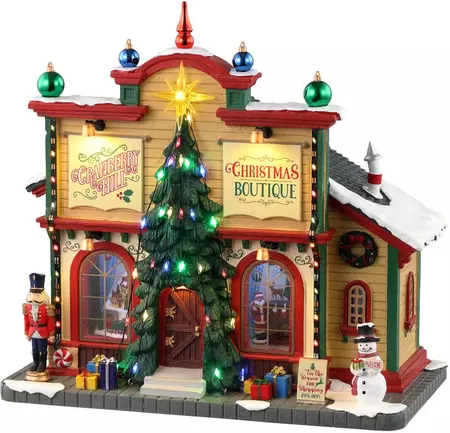 Lemax cranberry hill christmas boutique kersthuisje Caddington Village 2023 - afbeelding 1
