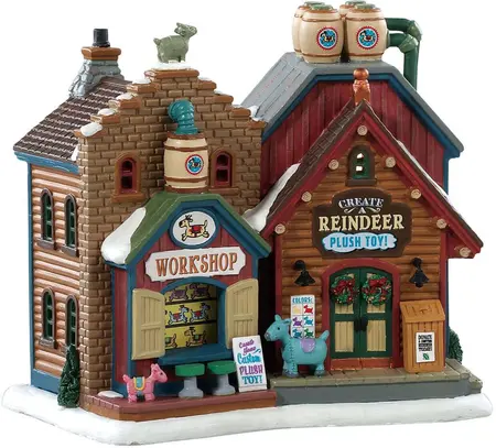 Lemax create a reindeer verlicht kersthuisje Vail Village 2018 - afbeelding 1