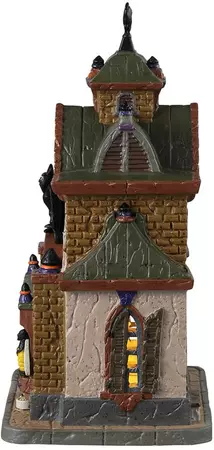 Lemax creatures of the night pet shop verlicht huisje Spooky Town 2023 - afbeelding 3