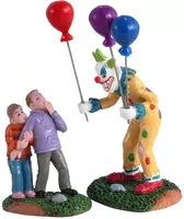 Lemax creepy balloon seller s/2 halloween figuur Spooky Town 2021