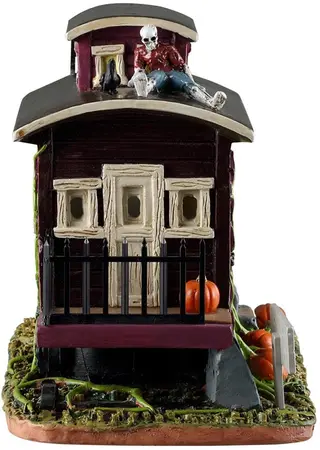 Lemax creepy ca-boo-se huisje Spooky Town 2026 - afbeelding 2