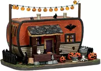Lemax creepy camper , b/o led verlicht huisje Spooky Town 2017 - afbeelding 1