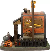 Lemax creepy camper , b/o led verlicht huisje Spooky Town 2017 - afbeelding 2