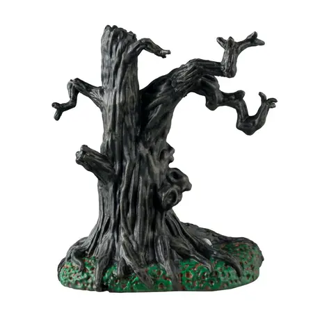 Lemax creepy tree verlicht tafereel Spooky Town 2024 - afbeelding 4