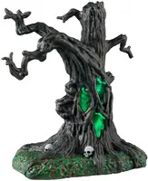 Lemax creepy tree verlicht tafereel Spooky Town 2024 - afbeelding 1