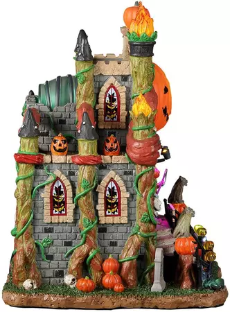 Lemax crypt of the lost pumpkin souls huisje Spooky Town 2022 - afbeelding 2