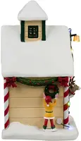 Lemax dancer's den verlicht kerstdorp tafereel Santa's Wonderland 2024 - afbeelding 2