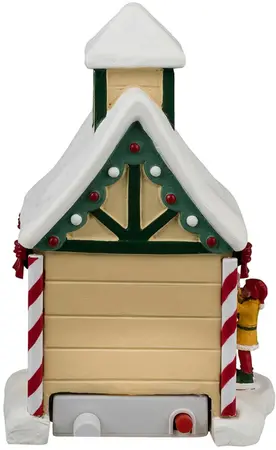 Lemax dancer's den verlicht kerstdorp tafereel Santa's Wonderland 2024 - afbeelding 4