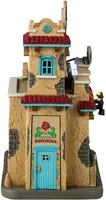 Lemax day of the dead emporium verlicht huisje Spooky Town 2024 - afbeelding 2