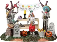 Lemax day of the dead party tafereel Spooky Town 2022 - afbeelding 5