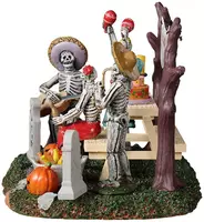 Lemax day of the dead party tafereel Spooky Town 2022 - afbeelding 3