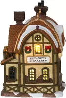 Lemax devaney's bakery b/o led verlicht kersthuisje Caddington Village 2003 - afbeelding 3